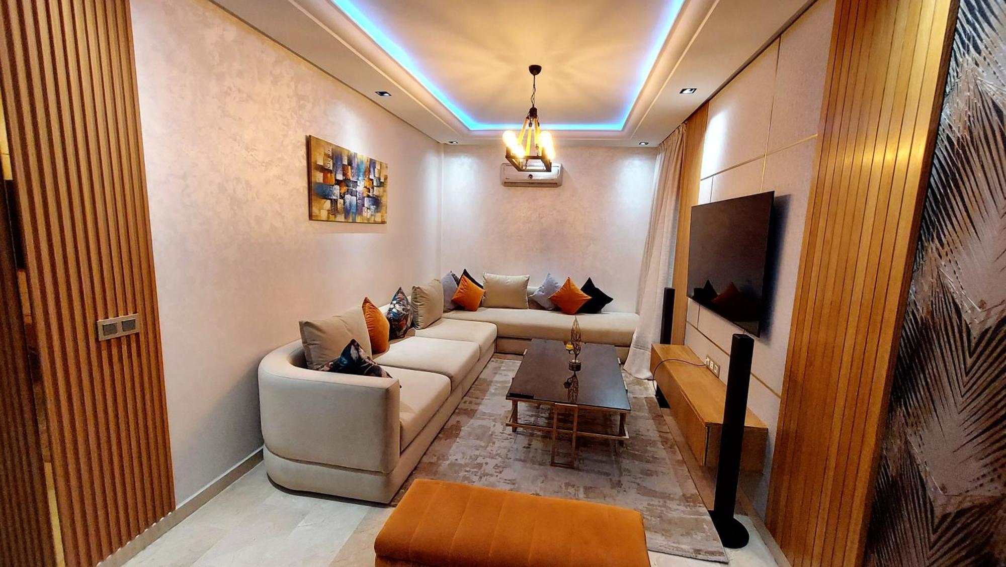 Luxury Downtown Apartment Of 80M2 In Front Of Hassan 2 Mosque And Sea From Family , Pour Famille , Interdit Couples Araabic Non Marie, Forbidden Unmarried Araabic Couples Basement Car Park Casablanca Luaran gambar